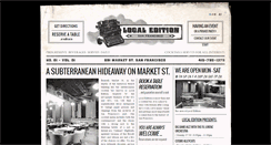 Desktop Screenshot of localeditionsf.com